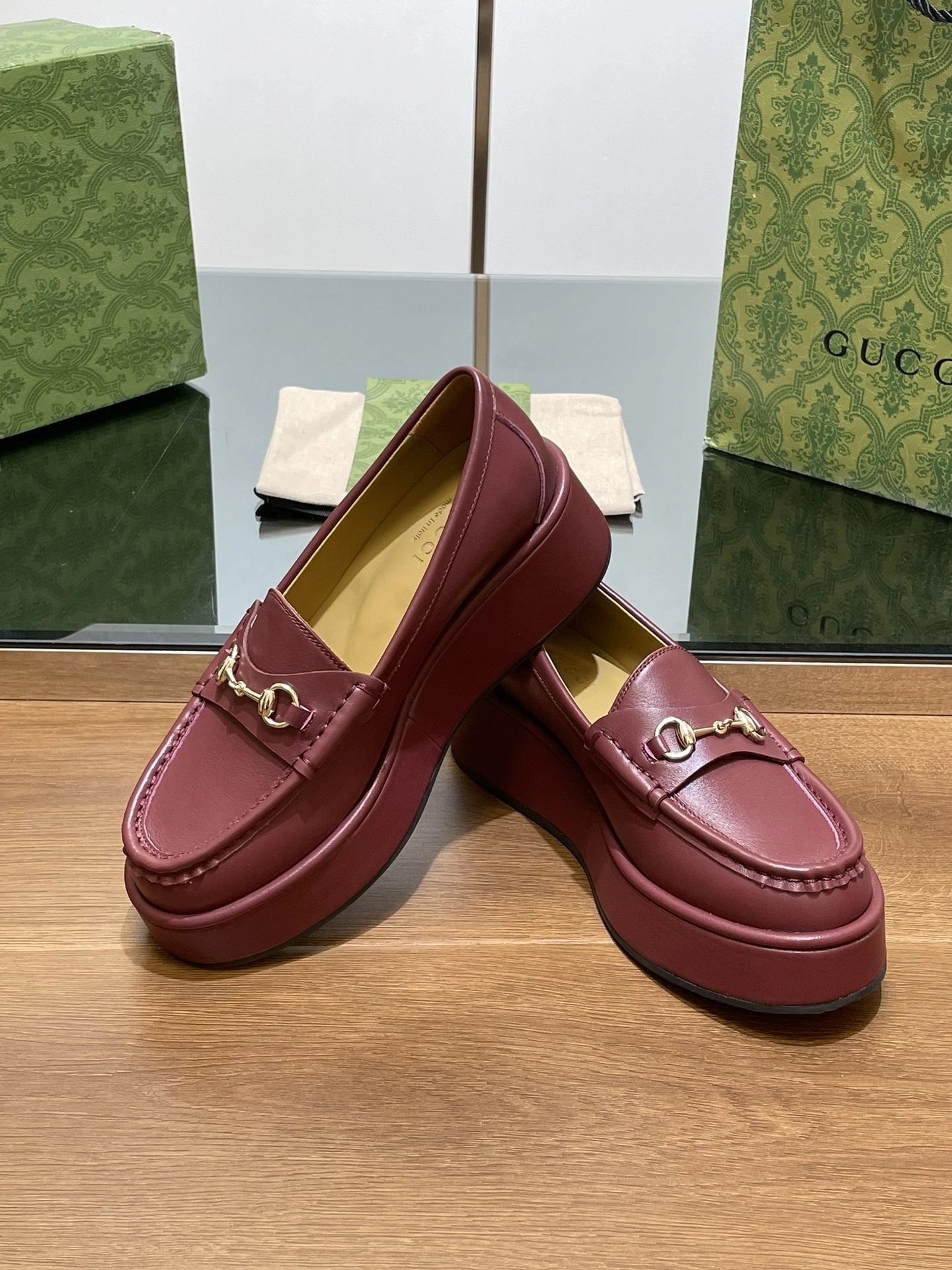 COCO-- 6u33i 794317 AADO0 6207 cowhide sheepskin Waterproof：2.5CM Heel height：5CM item:E-X187A0969